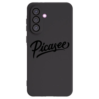Picasee silikonowe czarne etui na Samsung Galaxy A36 5G - Picasee - old logo - black