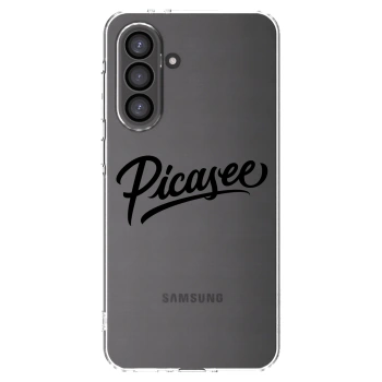 Picasee silikonowe przeźroczyste etui na Samsung Galaxy A36 5G - Picasee - old logo - black