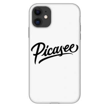 Etui na Apple iPhone 11 - Picasee - old logo - black