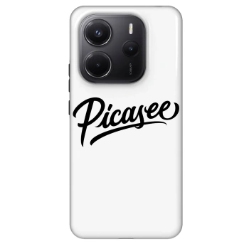 Etui na Xiaomi Redmi Note 14 5G - Picasee - old logo - black