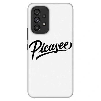 Etui na Samsung Galaxy A53 5G A536 - Picasee - old logo - black
