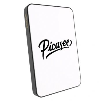 Powerbank z MagSafe 5 000 mAh Szary - Picasee - old logo - black