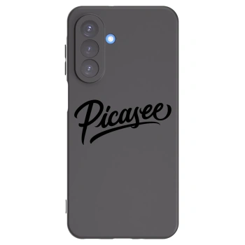 Picasee silikonowe czarne etui na Samsung Galaxy A17 5G - Picasee - old logo - black