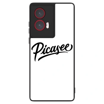 Etui na Motorola Edge 50 Fusion - Picasee - old logo - black