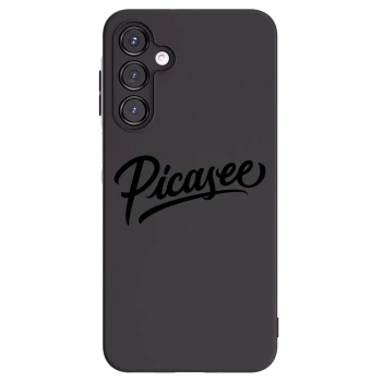 Picasee silikonowe czarne etui na Samsung Galaxy A16 4G - Picasee - old logo - black