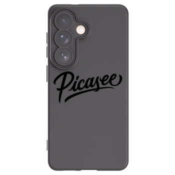 Picasee silikonowe czarne etui na Samsung Galaxy S26 - Picasee - old logo - black