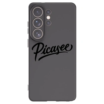 Picasee silikonowe czarne etui na Samsung Galaxy S26 Ultra - Picasee - old logo - black