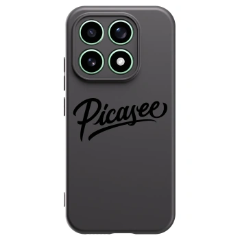 Picasee silikonowe czarne etui na Xiaomi 17 - Picasee - old logo - black