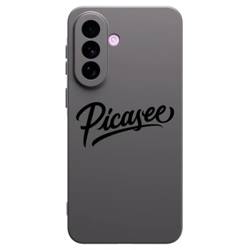 Picasee silikonowe czarne etui na Samsung Galaxy A57 5G - Picasee - old logo - black