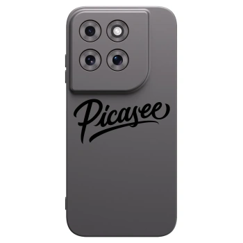 Picasee silikonowe czarne etui na Motorola Moto G77 - Picasee - old logo - black