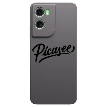 Picasee silikonowe czarne etui na Motorola Moto G06 - Picasee - old logo - black