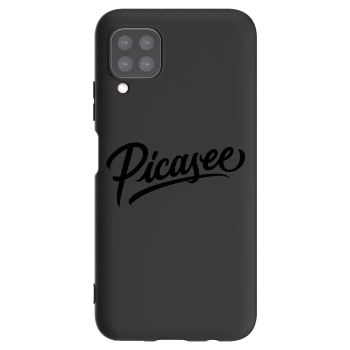 Picasee silikonowe czarne etui na Huawei P40 Lite - Picasee - old logo - black