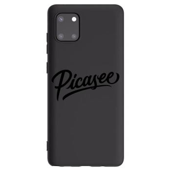 Etui na Samsung Galaxy Note 10 Lite N770F - Picasee - old logo - black