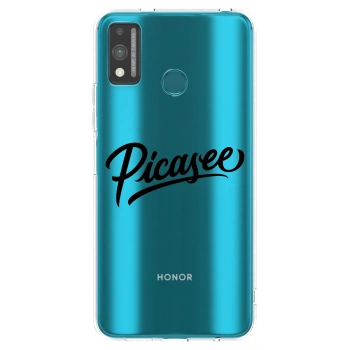 Etui na Honor 9X Lite - Picasee - old logo - black