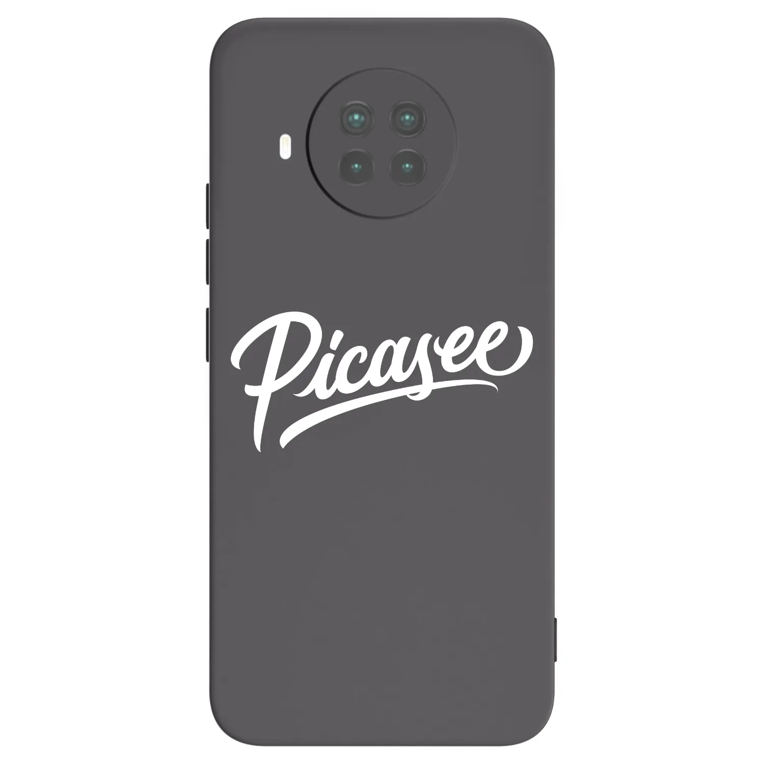 Picasee silikonowe czarne etui na Xiaomi Mi 10T Lite - Picasee - old logo - white