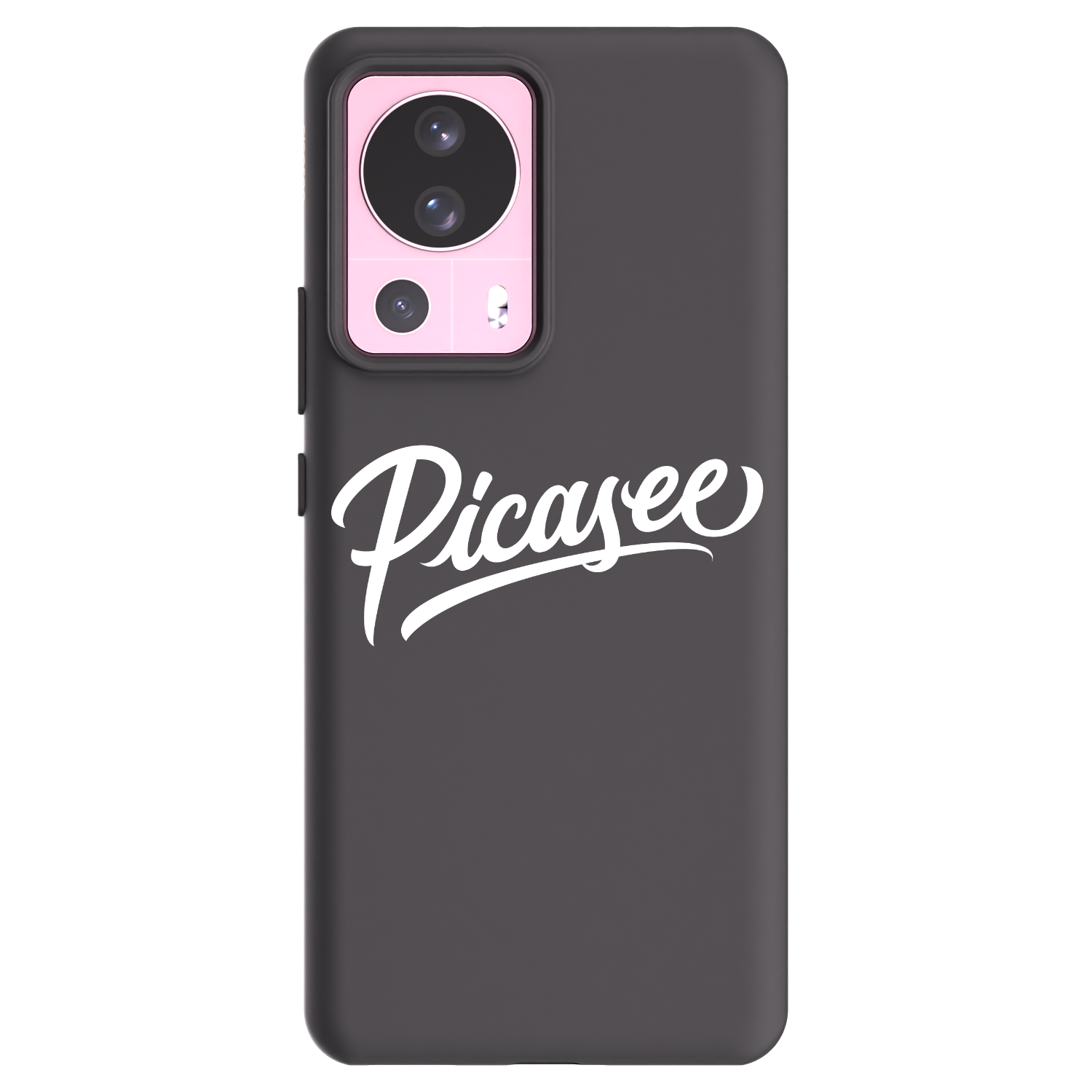 Picasee silikonowe czarne etui na Xiaomi 13 Lite - Picasee - old logo - white
