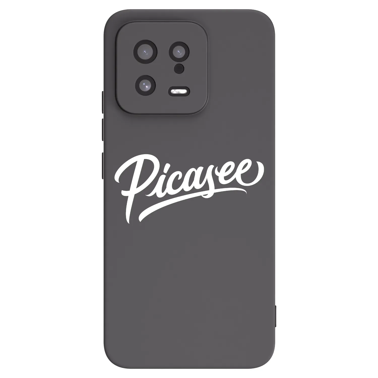 Picasee silikonowe czarne etui na Xiaomi 13 - Picasee - old logo - white