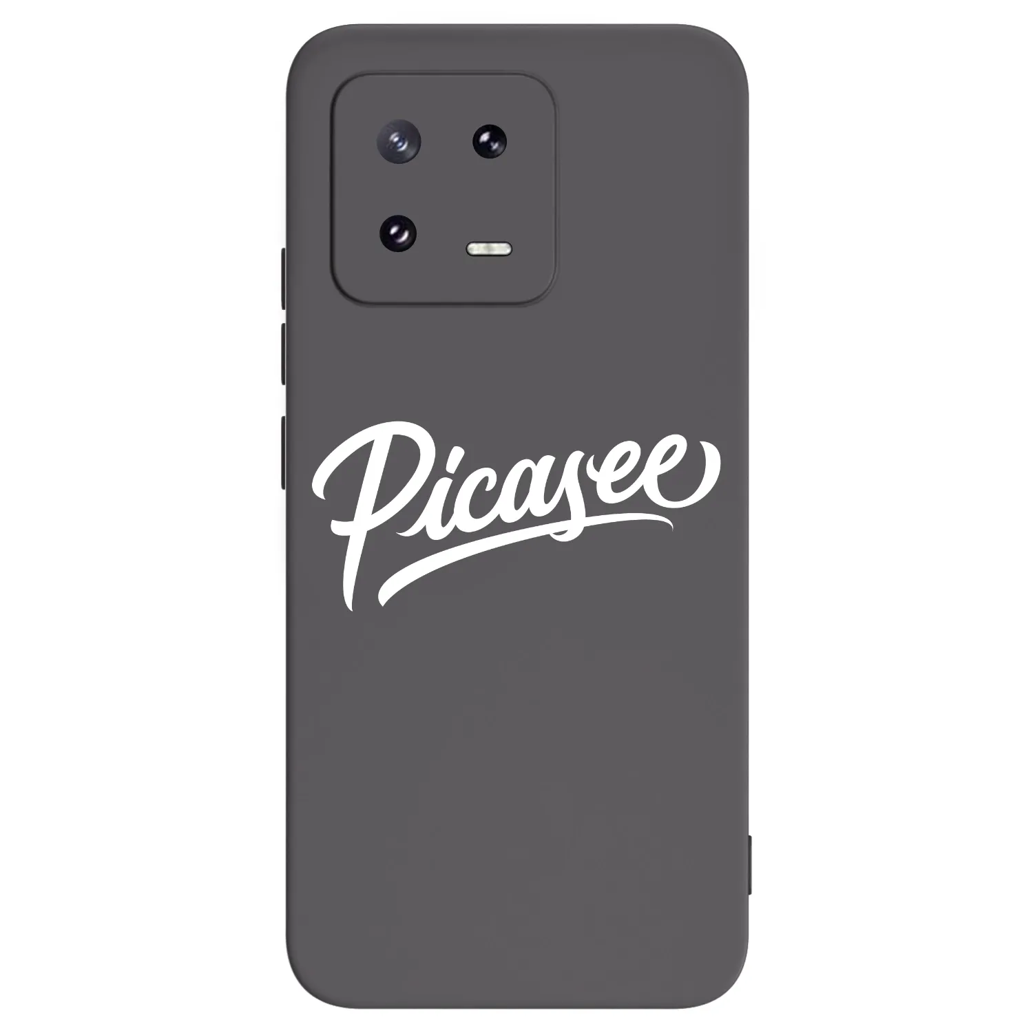 Picasee silikonowe czarne etui na Xiaomi 13 Pro - Picasee - old logo - white