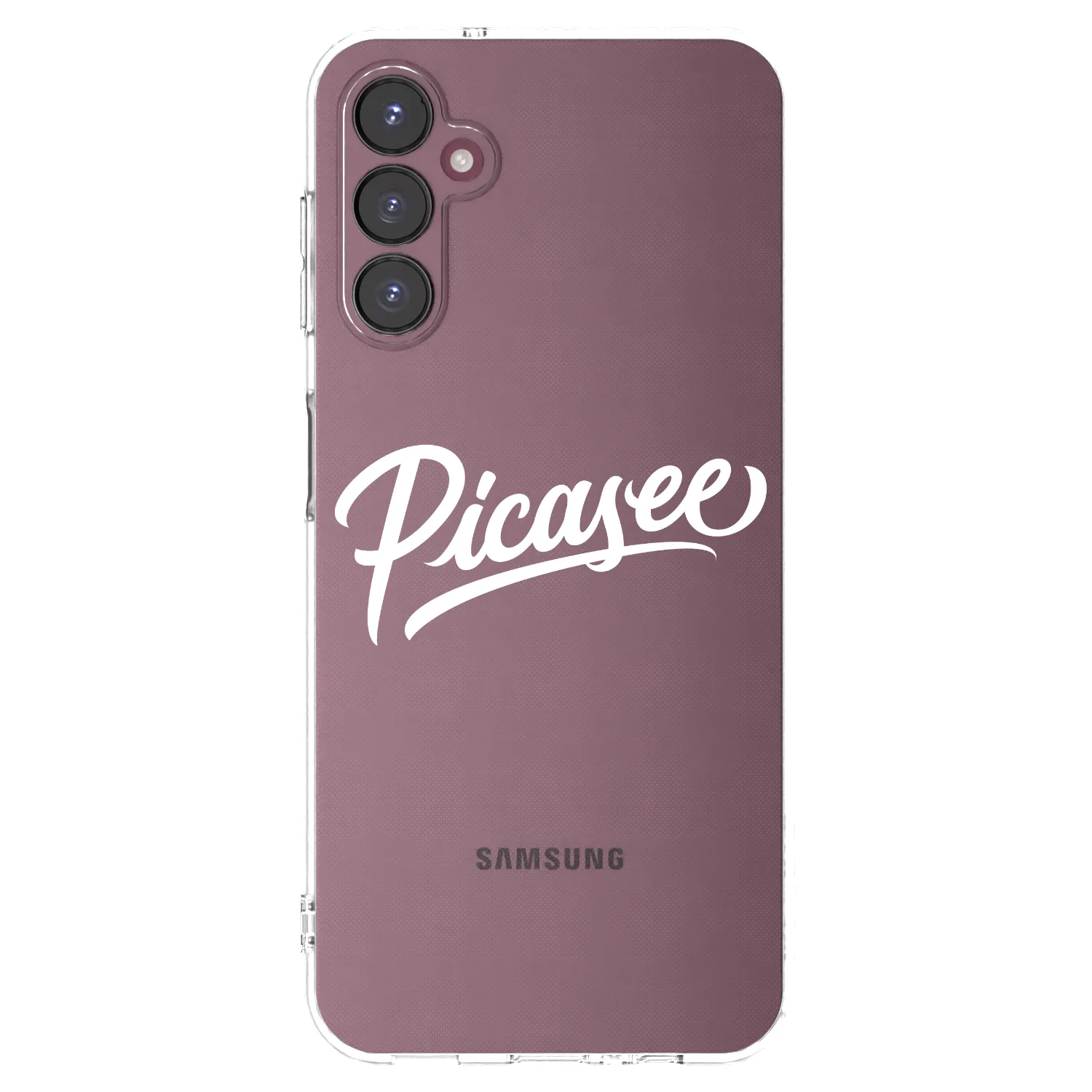 Picasee silikonowe przeźroczyste etui na Samsung Galaxy A05s A057G - Picasee - old logo - white