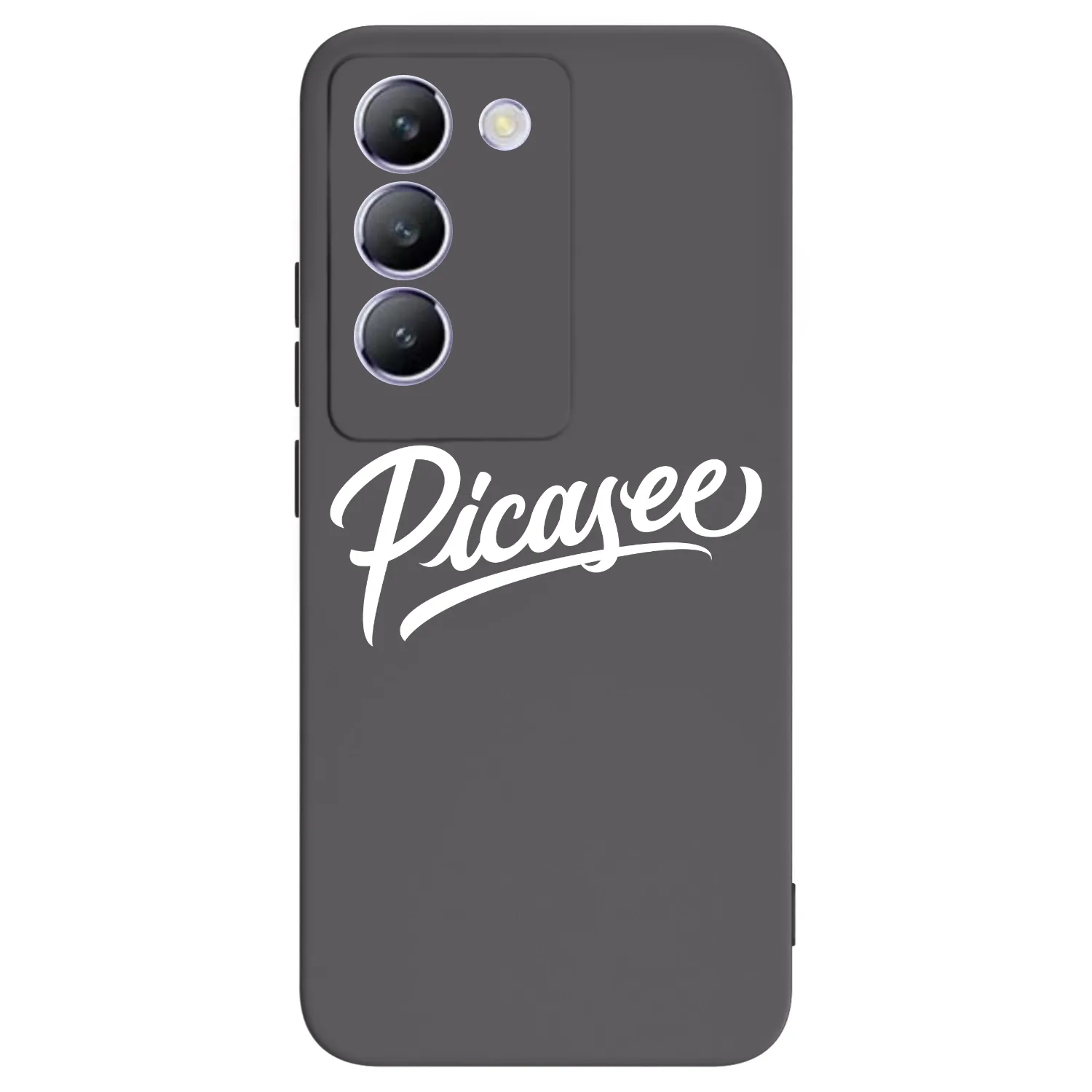 Picasee silikonowe czarne etui na Vivo V40 SE 5G - Picasee - old logo - white