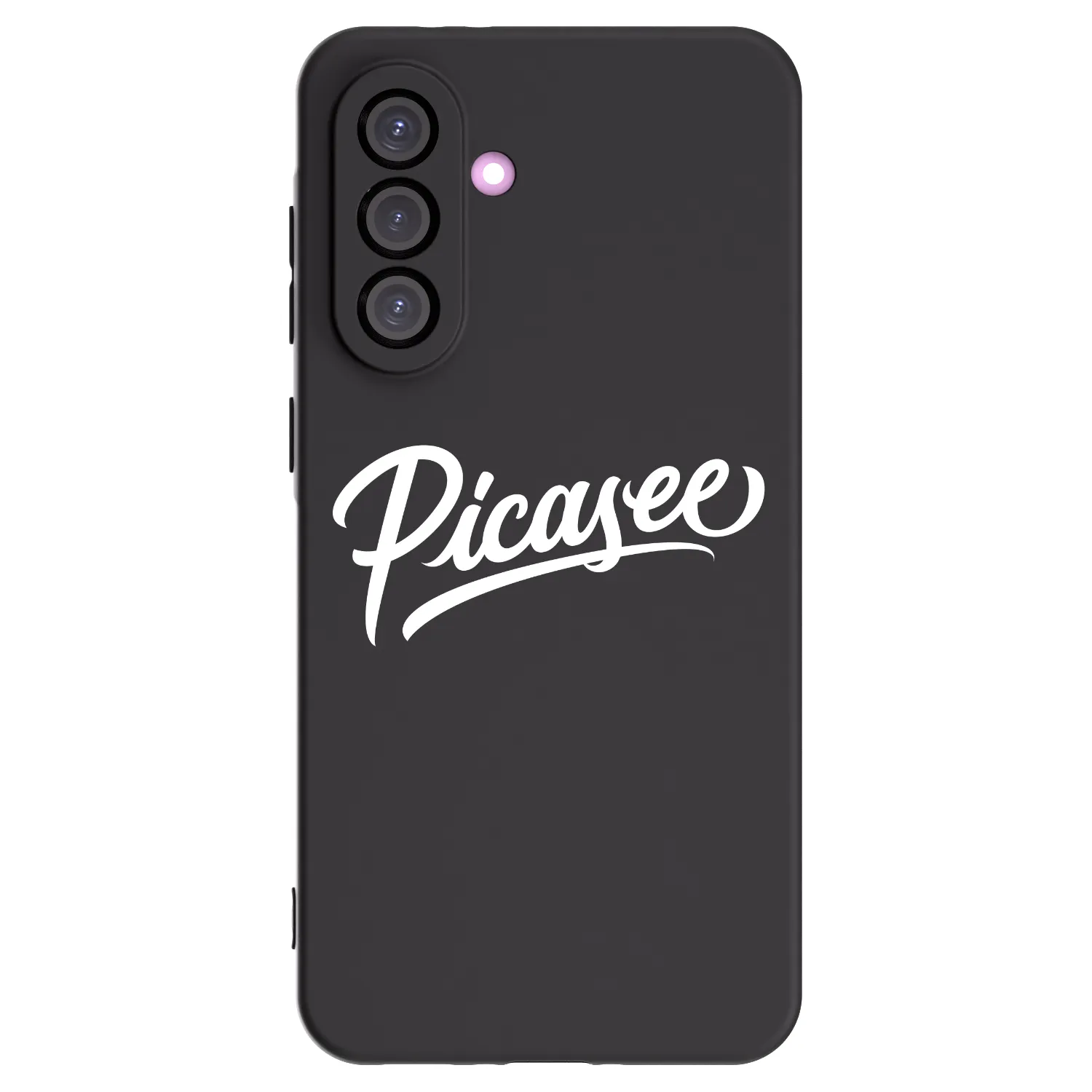 Picasee silikonowe czarne etui na Samsung Galaxy A56 5G A566B - Picasee - old logo - white