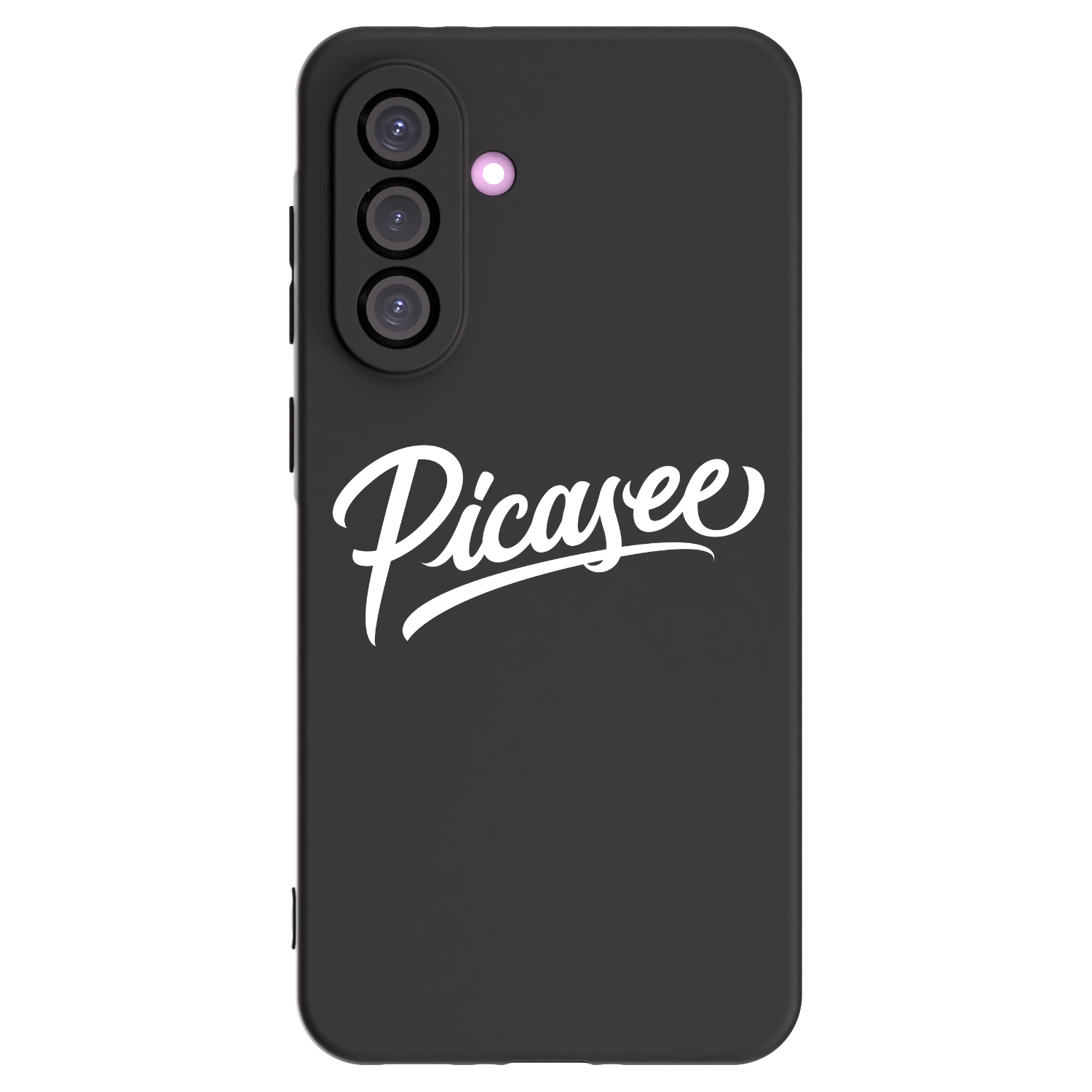 Picasee silikonowe czarne etui na Samsung Galaxy A36 5G - Picasee - old logo - white