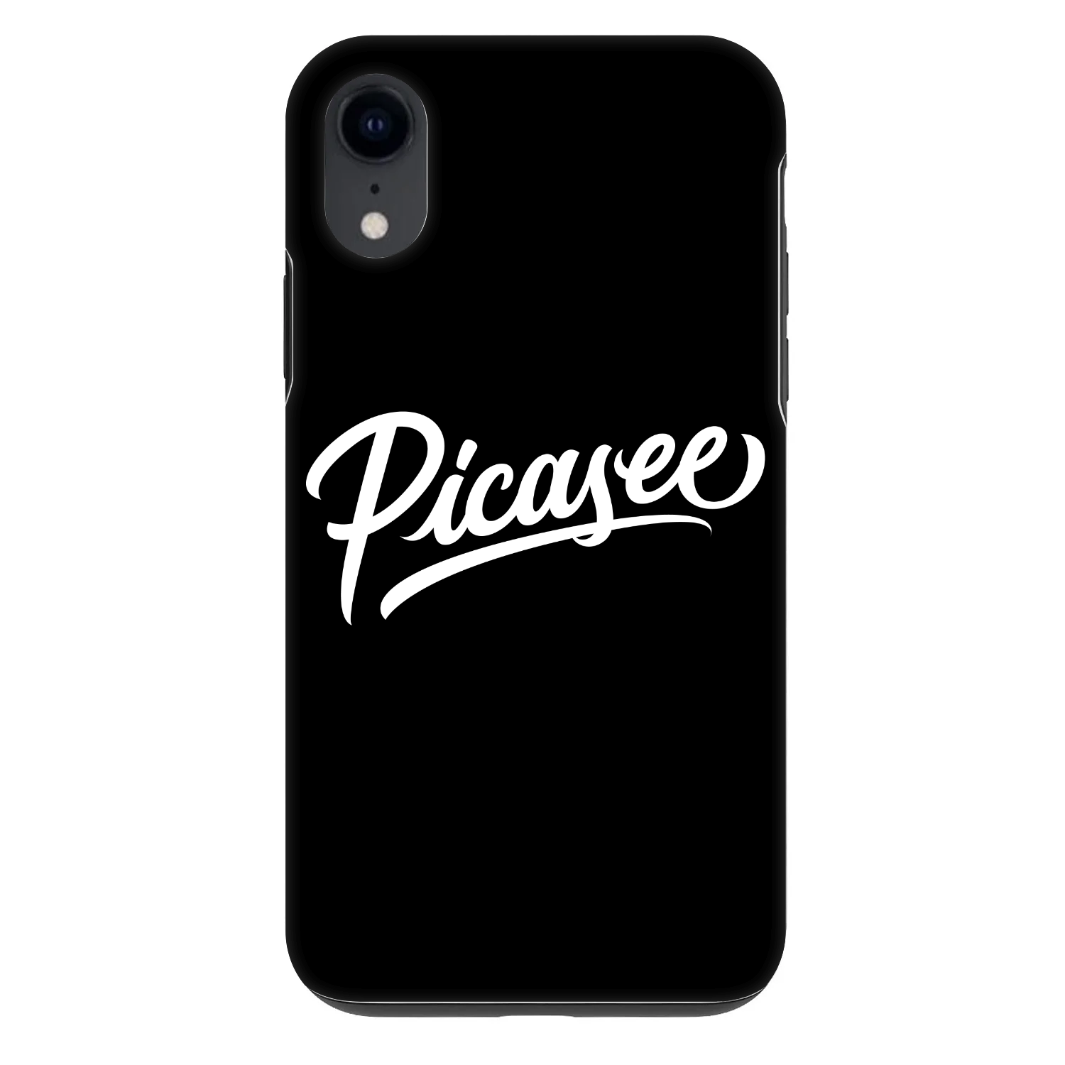 Picasee Fashion Case na Apple iPhone XR - Picasee - old logo - white