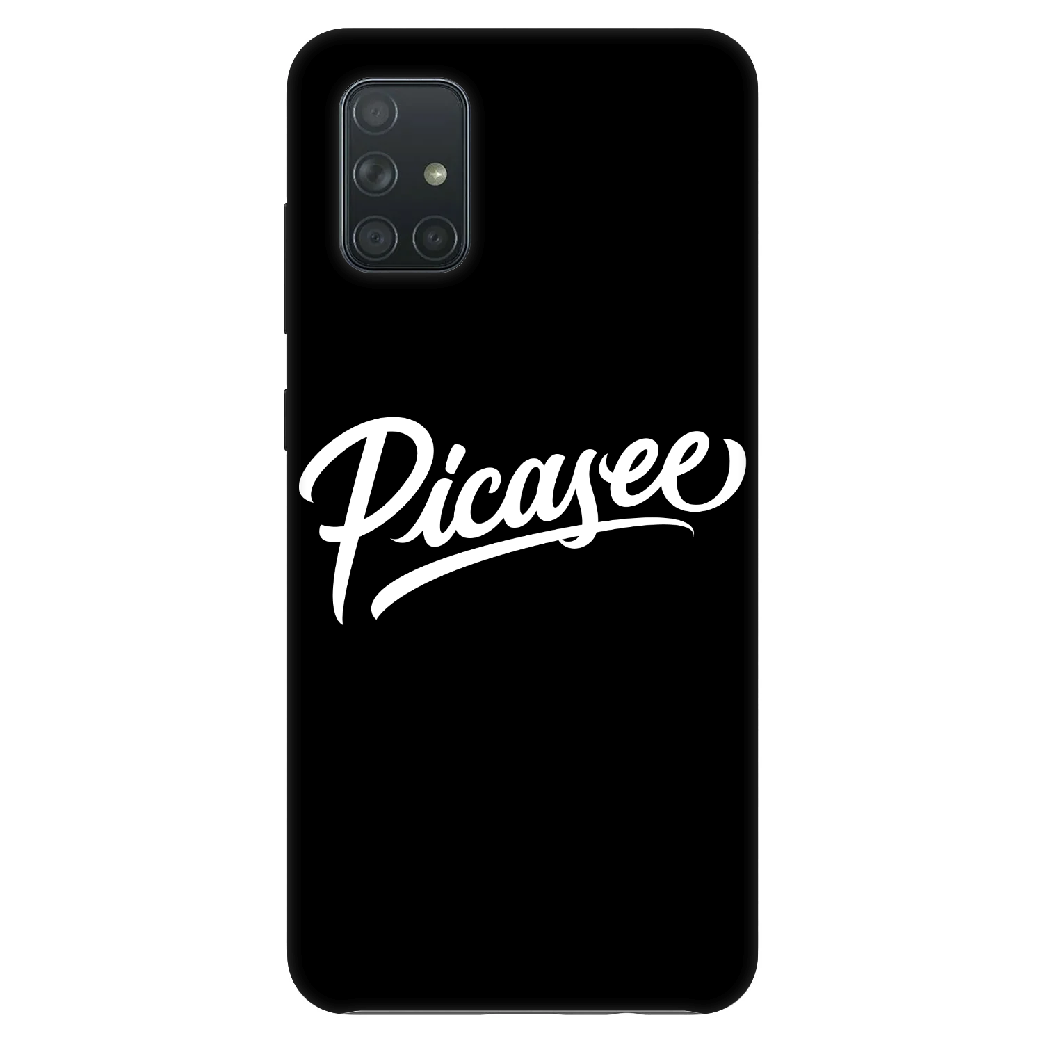 Picasee Fashion Case na Samsung Galaxy A71 A715F - Picasee - old logo - white