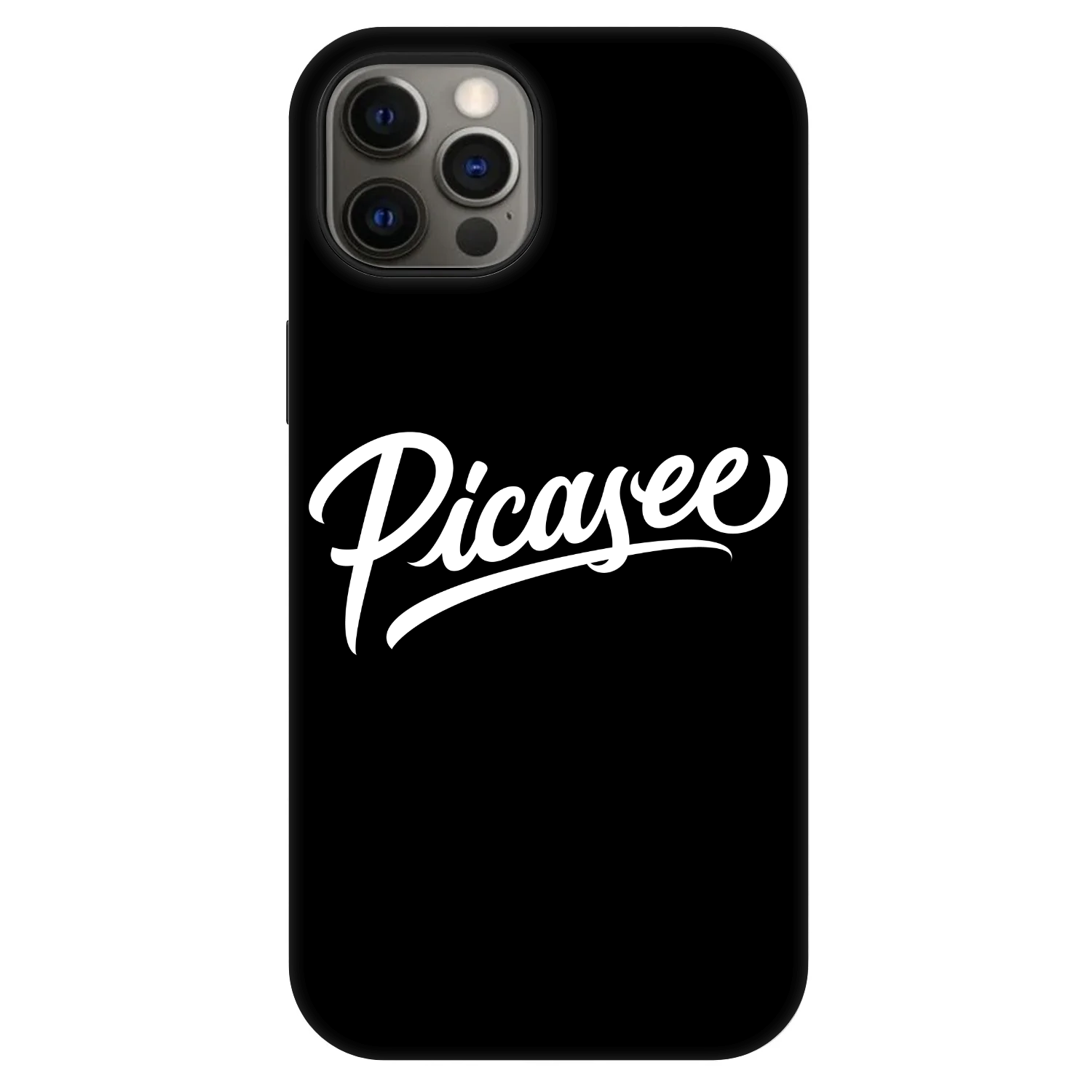 Picasee Fashion Case MagSafe na Apple iPhone 12 - Picasee - old logo - white