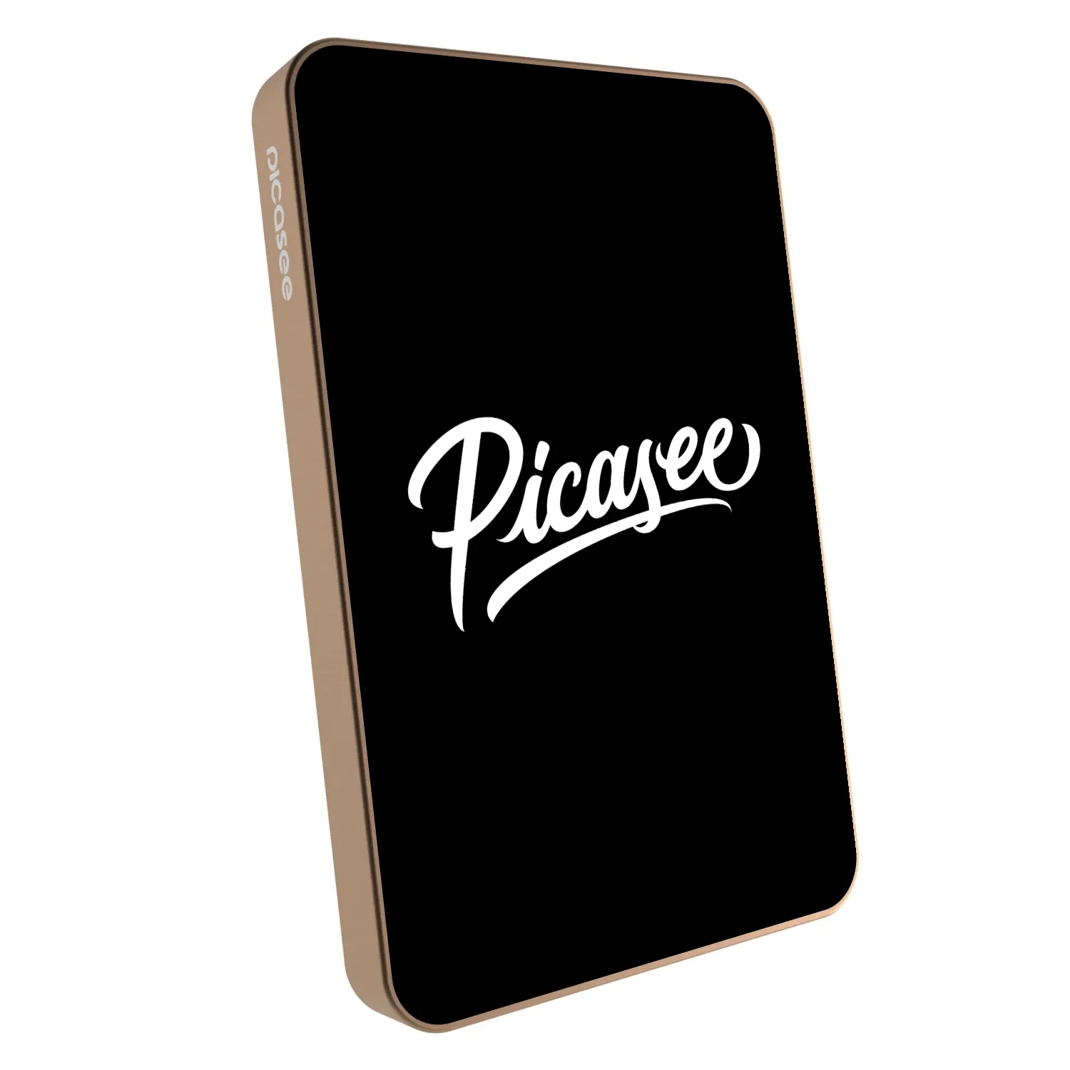 Picasee Powerbank z MagSafe 5 000 mAh Złoty - Picasee - old logo - white