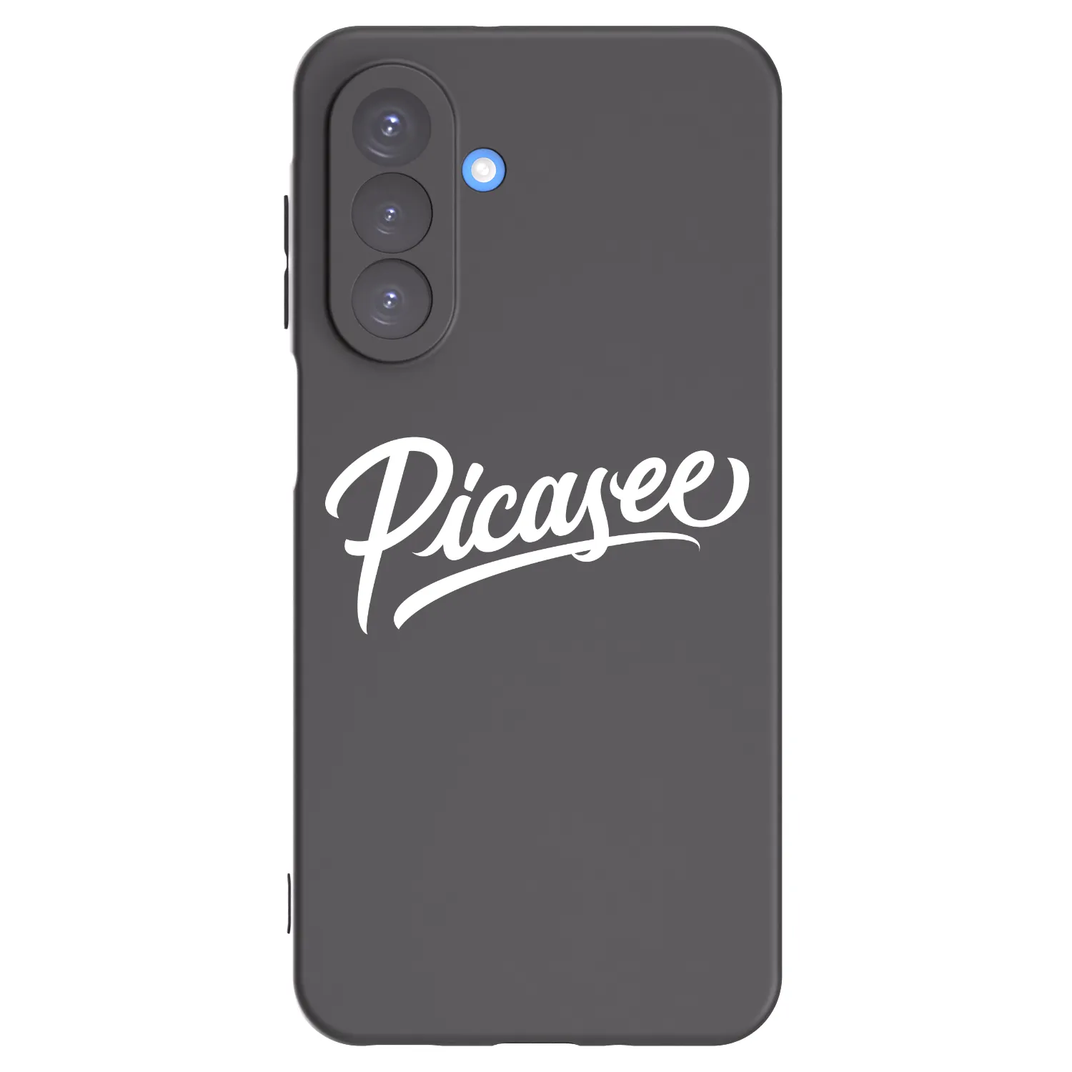 Picasee silikonowe czarne etui na Samsung Galaxy A17 5G - Picasee - old logo - white