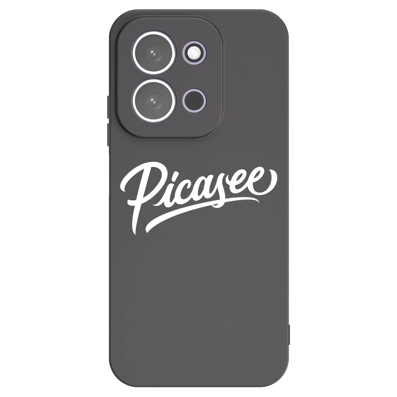 Picasee silikonowe czarne etui na Xiaomi Redmi 15C 5G - Picasee - old logo - white