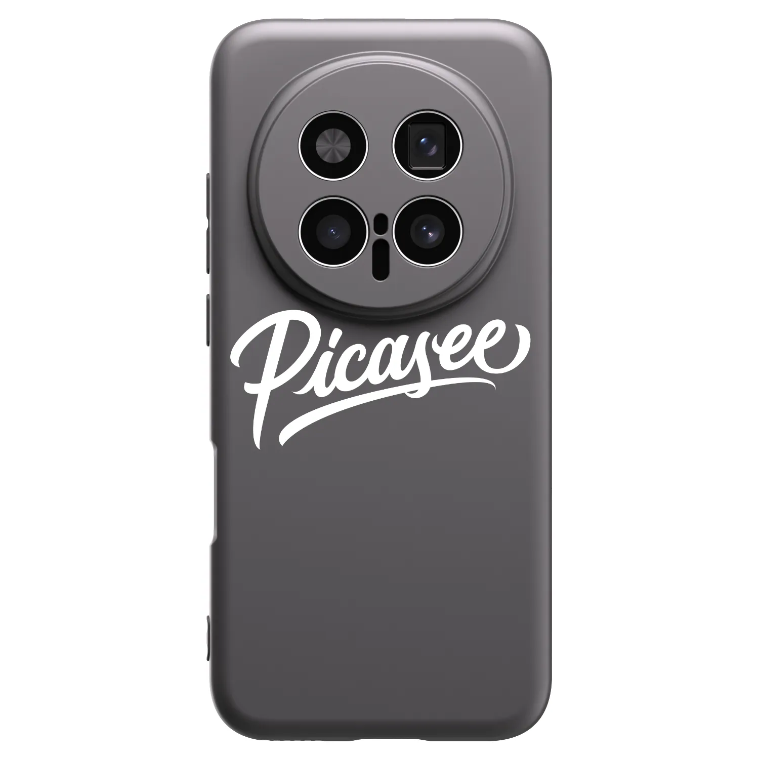 Picasee silikonowe czarne etui na Honor Magic8 Pro 5G - Picasee - old logo - white