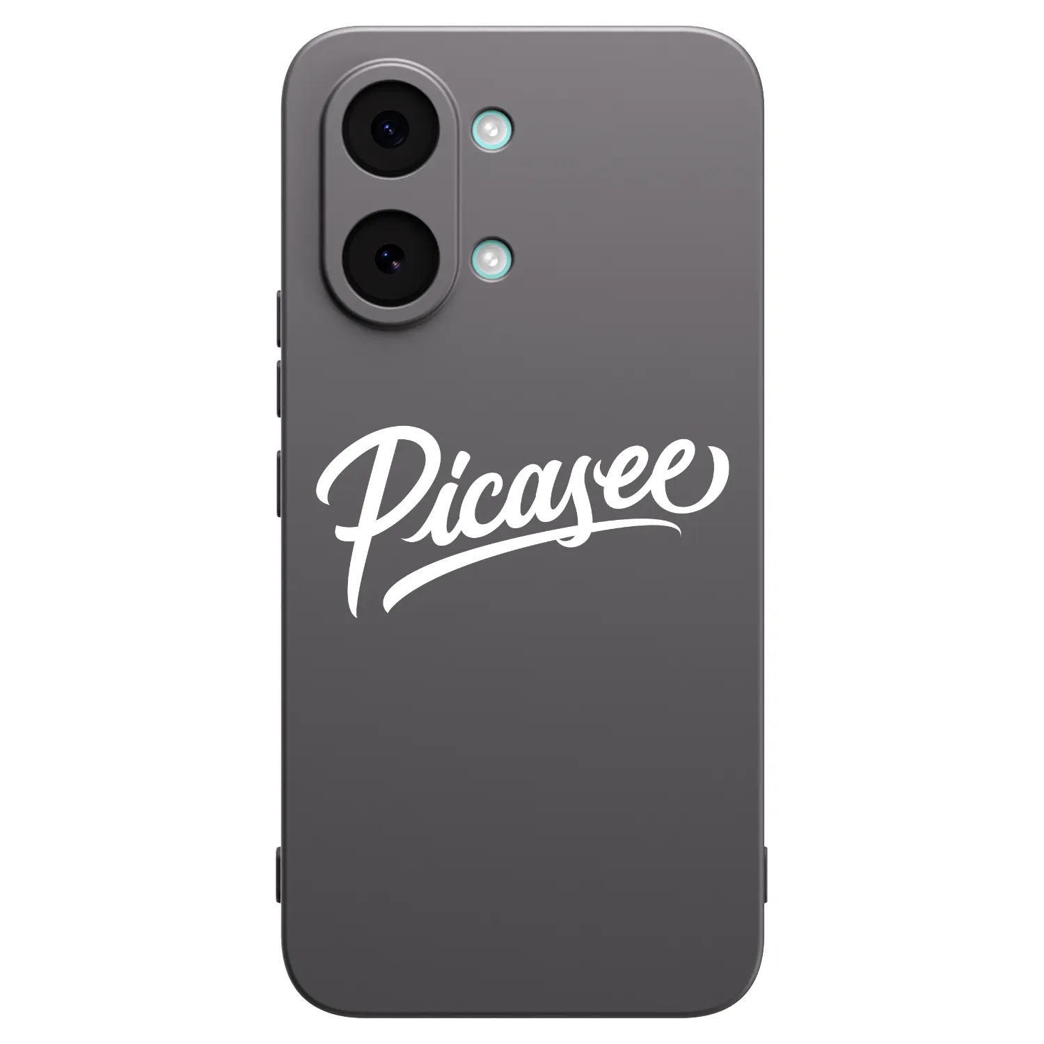 Picasee silikonowe czarne etui na Xiaomi Poco X8 Pro Max - Picasee - old logo - white