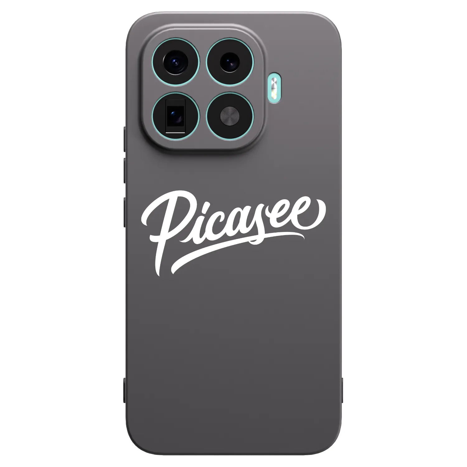 Picasee silikonowe czarne etui na Xiaomi 17T Pro - Picasee - old logo - white