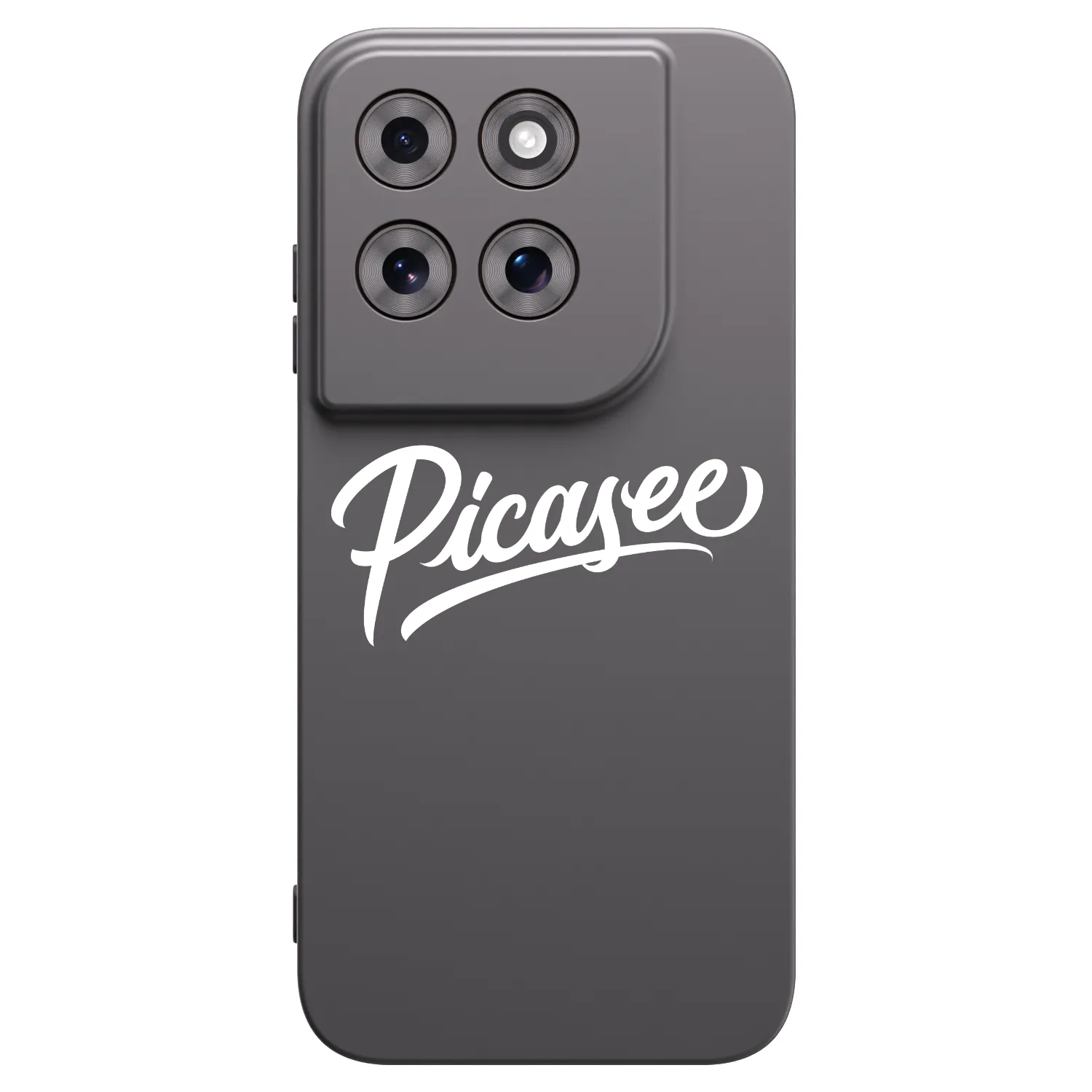Picasee silikonowe czarne etui na Motorola Moto G77 - Picasee - old logo - white