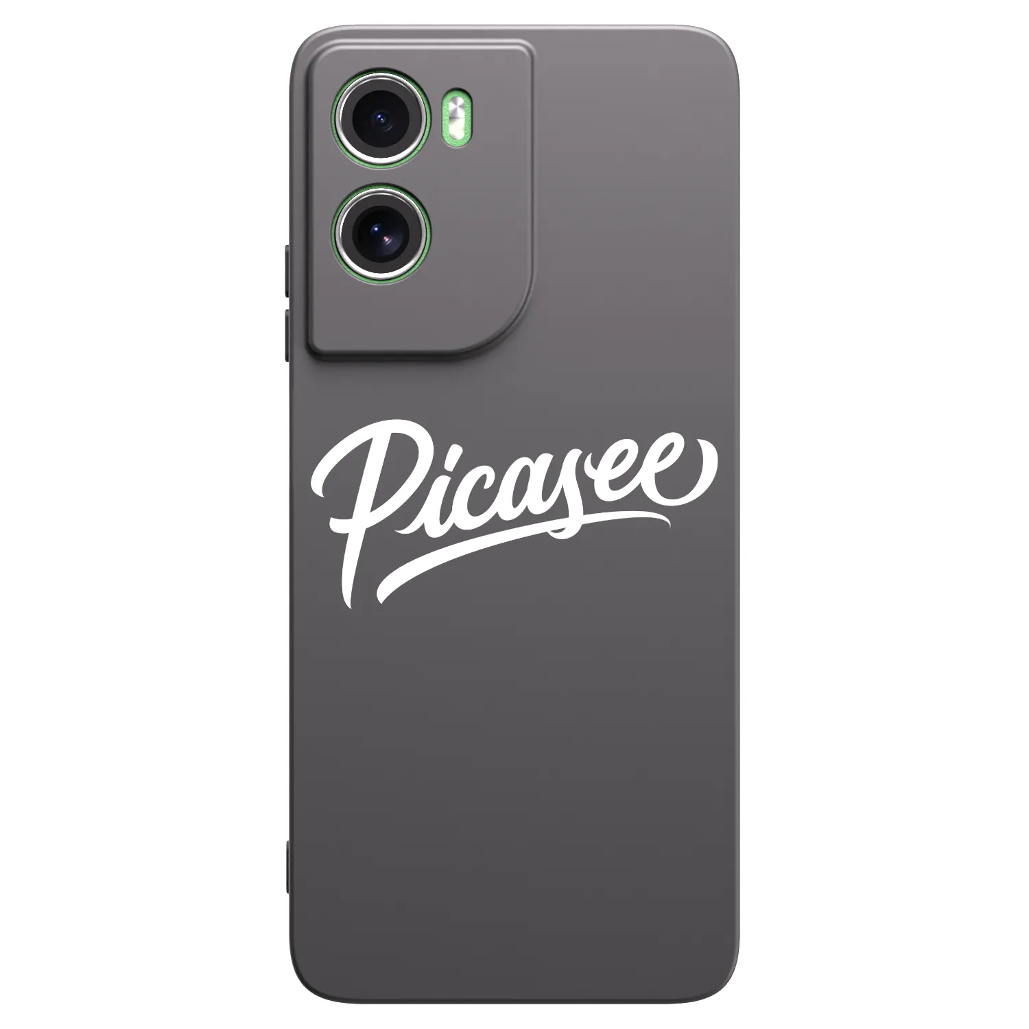 Picasee silikonowe czarne etui na Motorola Moto G06 - Picasee - old logo - white