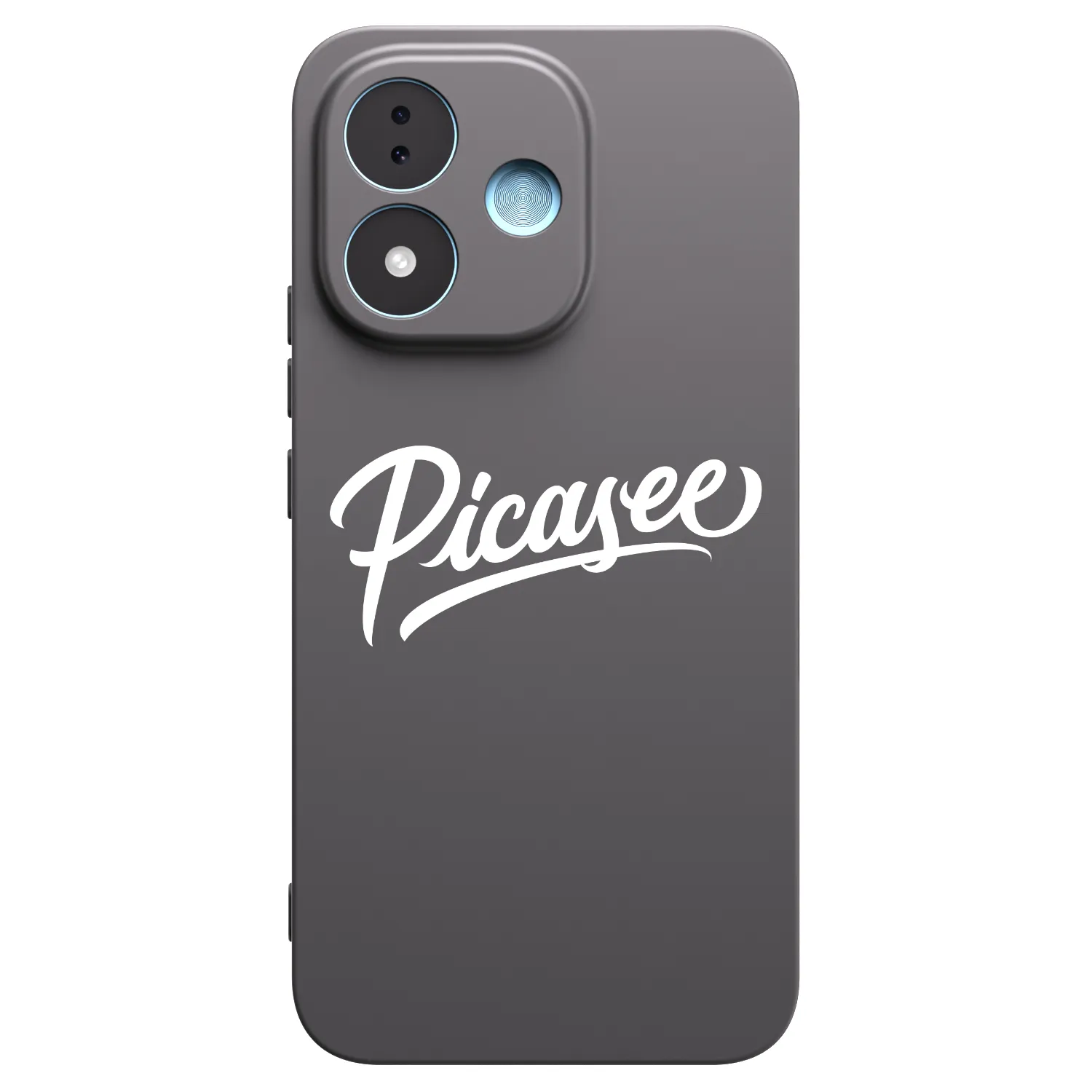Picasee silikonowe czarne etui na Xiaomi Redmi Note 17 5G - Picasee - old logo - white