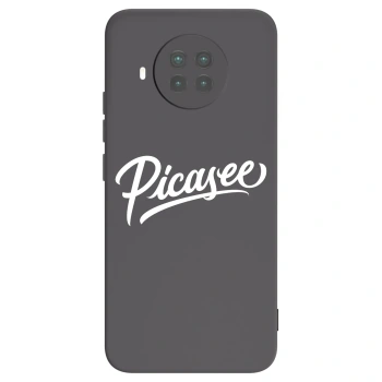 Picasee silikonowe czarne etui na Xiaomi Mi 10T Lite - Picasee - old logo - white