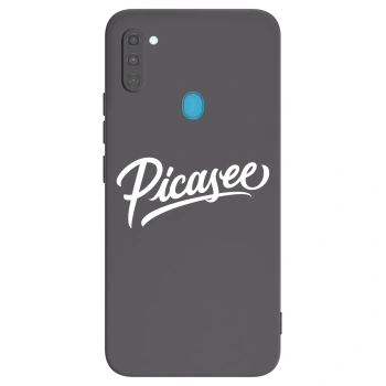 Etui na Samsung Galaxy M11 - Picasee - old logo - white