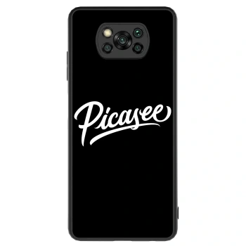 Etui na Xiaomi Poco X3 - Picasee - old logo - white