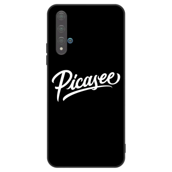 Etui na Huawei Nova 5T - Picasee - old logo - white