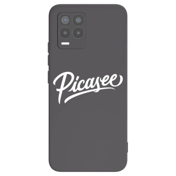 Etui na Realme 8 Pro - Picasee - old logo - white