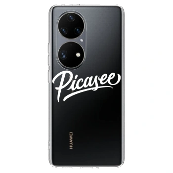 Etui na Huawei P50 - Picasee - old logo - white