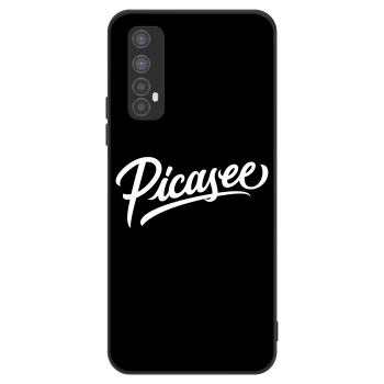 Etui na Realme 7 - Picasee - old logo - white