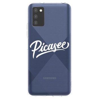 Etui na Samsung Galaxy A03s A037G - Picasee - old logo - white