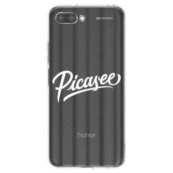 Etui na Honor 10 - Picasee - old logo - white