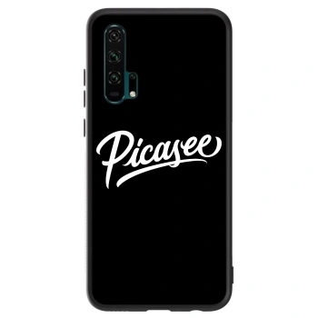 Etui na Honor 20 Pro - Picasee - old logo - white