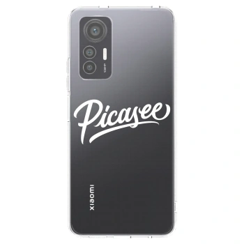 Picasee silikonowe przeźroczyste etui na Xiaomi 12 Lite - Picasee - old logo - white