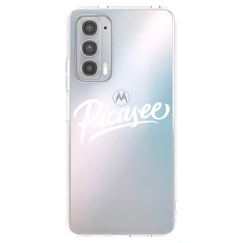 Etui na Motorola Edge 20 - Picasee - old logo - white